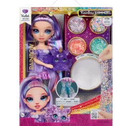 Rainbow High Rainbow Shimmers Muñeca Violet Willow*MGA Discount