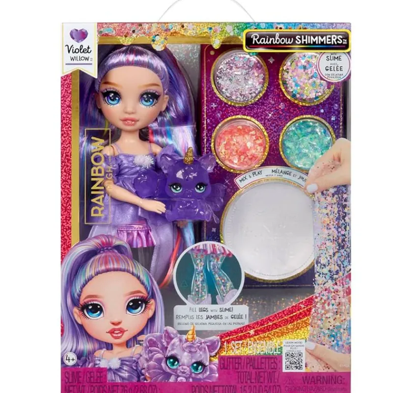Rainbow High Rainbow Shimmers Muñeca Violet Willow*MGA Discount