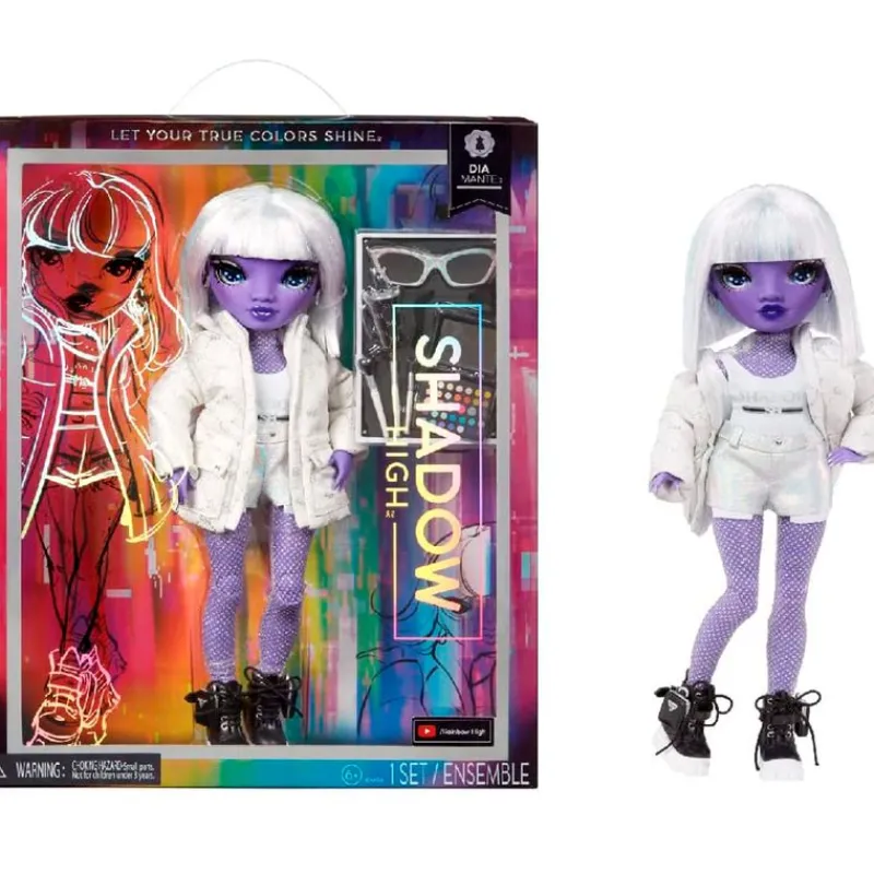 MGA Muñecas-Rainbow High Shadow High Serie 2 Dia Mante