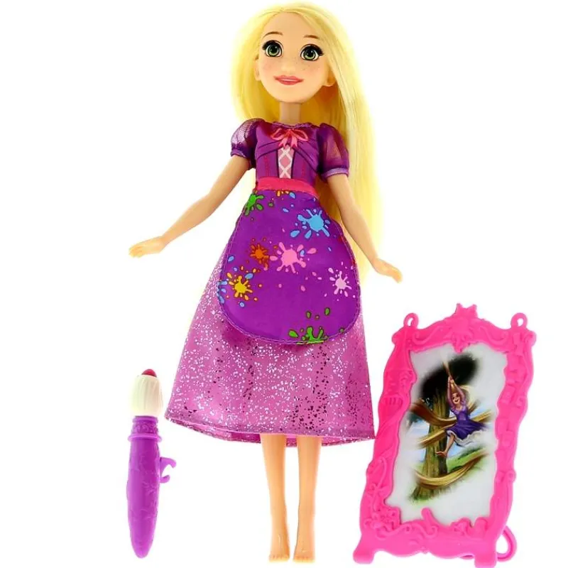 HASBRO Muñecas-Rapunzel Sueños de Princesas Lienzo de Pintura Mágica