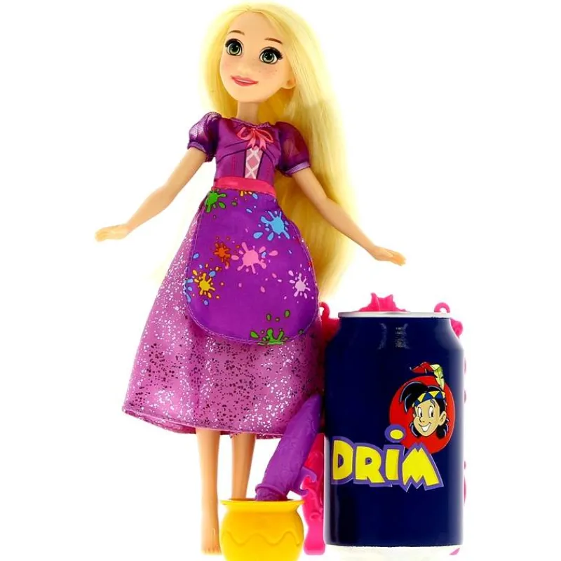 HASBRO Muñecas-Rapunzel Sueños de Princesas Lienzo de Pintura Mágica