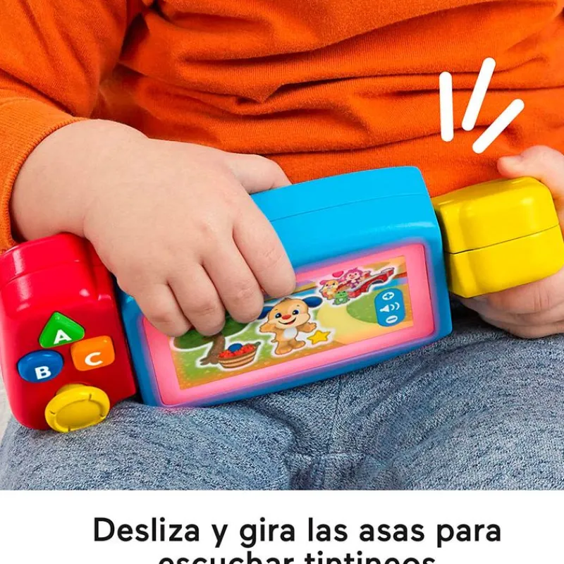 FISHER PRICE Primera Infancia Y Preescolar-Ríe y Aprende Consola Portátil