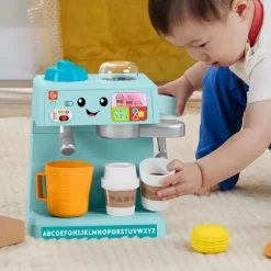 Ríe y Aprende Máquina de Café con Accesorios de Cafetería*FISHER PRICE New