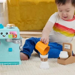 Ríe y Aprende Máquina de Café con Accesorios de Cafetería*FISHER PRICE New