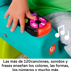 FISHER PRICE Primera Infancia Y Preescolar-Ríe y aprende Silla Smart Stages