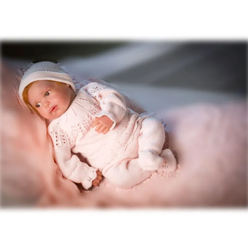 Reborn Bebé Mies con Traje Rosa*MUÑECAS ARIAS Sale