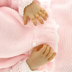 Reborn Bebé Mies con Traje Rosa*MUÑECAS ARIAS Sale