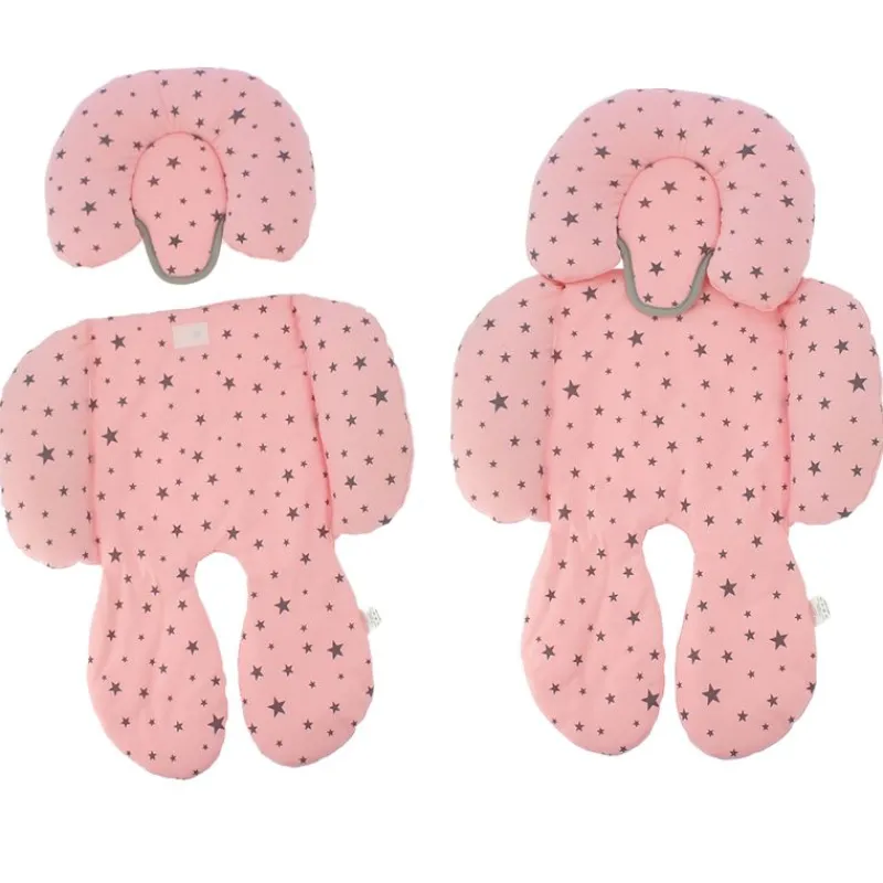 VADEBEBE Complementos Para El Descanso-Reductor Universal Rosa Estrellas Gris