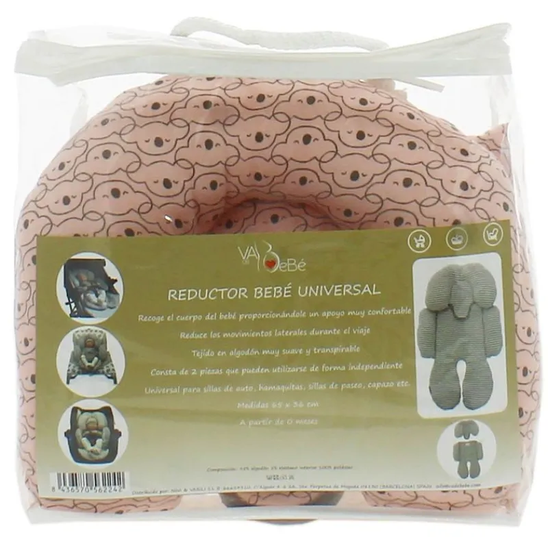 VADEBEBE Complementos Para El Descanso-Reductor Universal Rosa koala