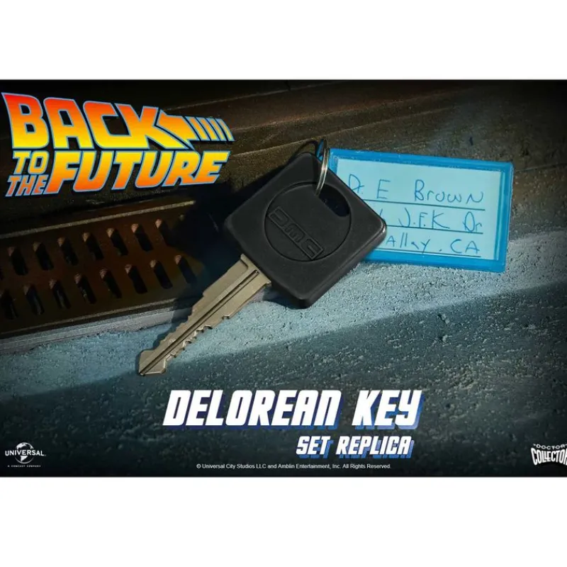 Regreso al Futuro Réplica Llave Delorean*DOCTOR COLLECTOR Discount