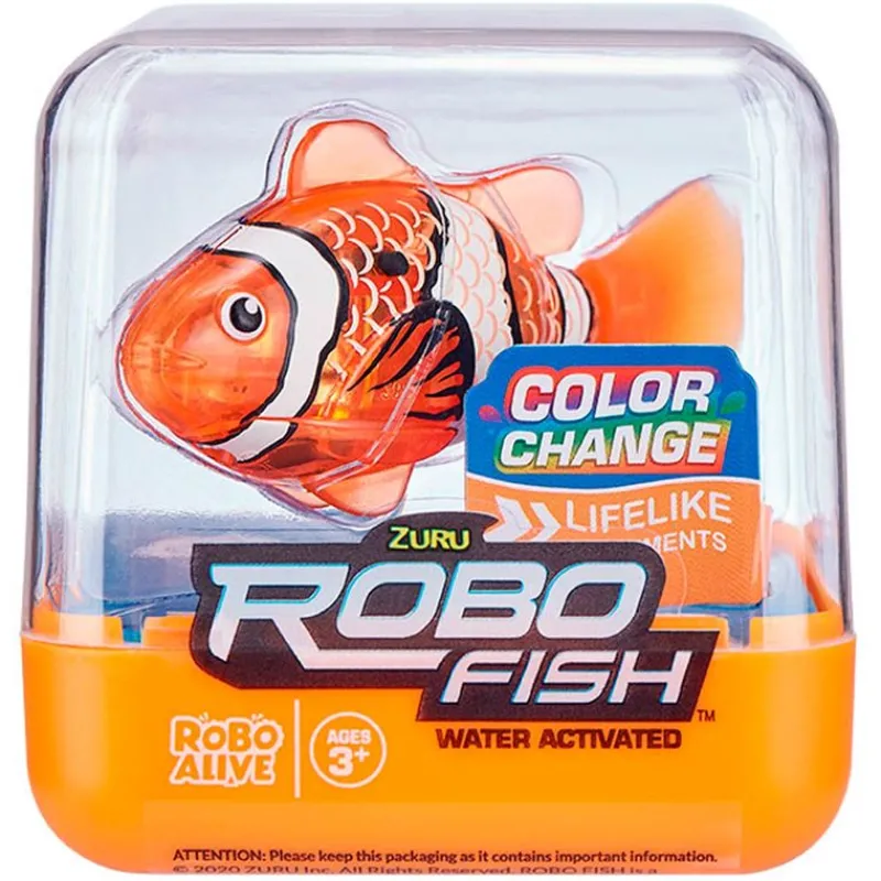 BANDAI Electrónicos-Robofish Pez Individual Surtido