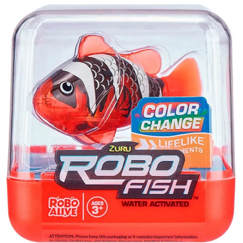 BANDAI Electrónicos-Robofish Pez Individual Surtido