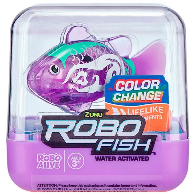 BANDAI Electrónicos-Robofish Pez Individual Surtido