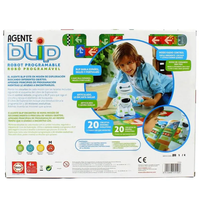 EDUCA Robots-Robot Agente BLIP