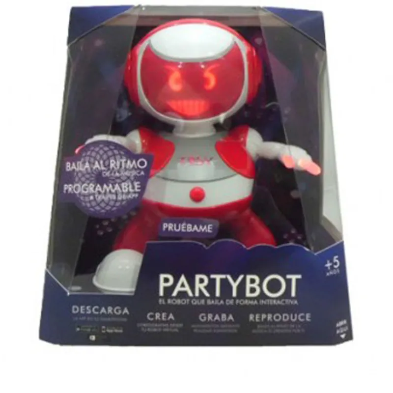 Robot Bailarín Rojo Party Bot*JUGUETRONICA Sale