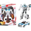 DRIM DISCOUNT Figuras Y Figuras De Acción-Robot Policía Transformable
