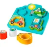 FISHER PRICE Primera Infancia Y Preescolar-Rompecabezas de Vehículo con Figuras y Sonidos