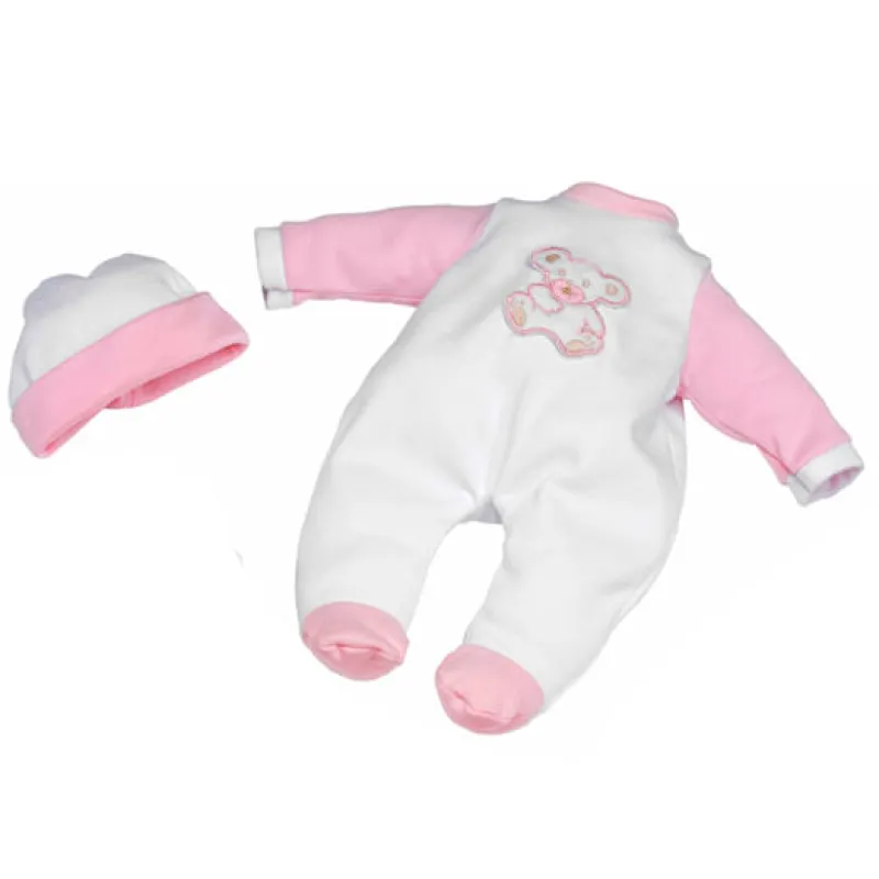 Ropita Bebé Pijama Blanco con Osito*DRIM DISCOUNT Sale