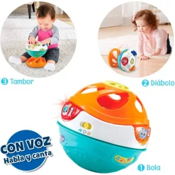Rueda la Bola Bebé Transformable 3 en 1*VTECH Discount