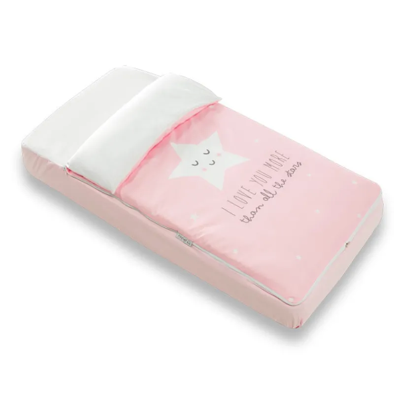 Saco nórdico cuna 60*120 I Love Rosa*PETITE STAR Best