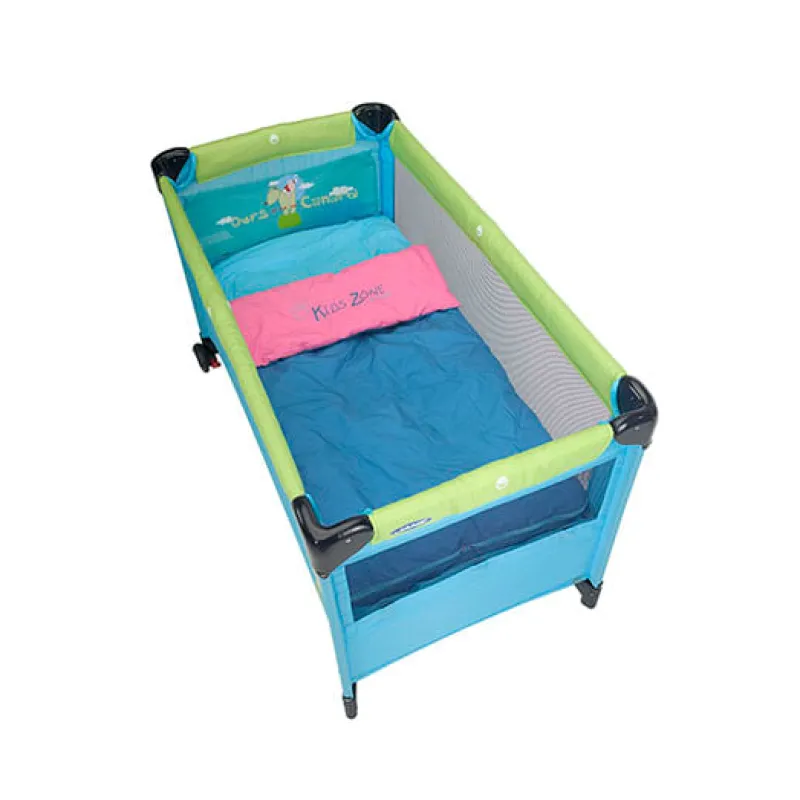 JANE Ropa De Cuna-Saco nórdico cuna 60x120 turquesa y rosa