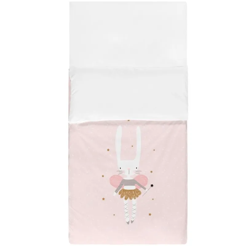 Saco nórdico de minicuna 120*60 cm Conejita*PIRULOS