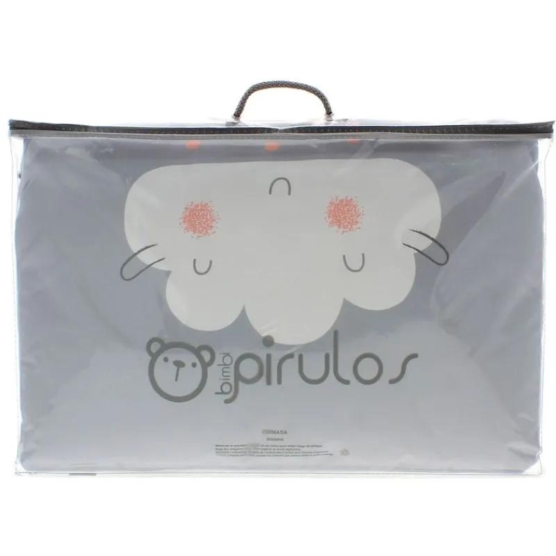 PIRULOS Ropa De Cuna|Juegos De Madera-Saco Nórdico para cuna 60x120 Sweet Gris