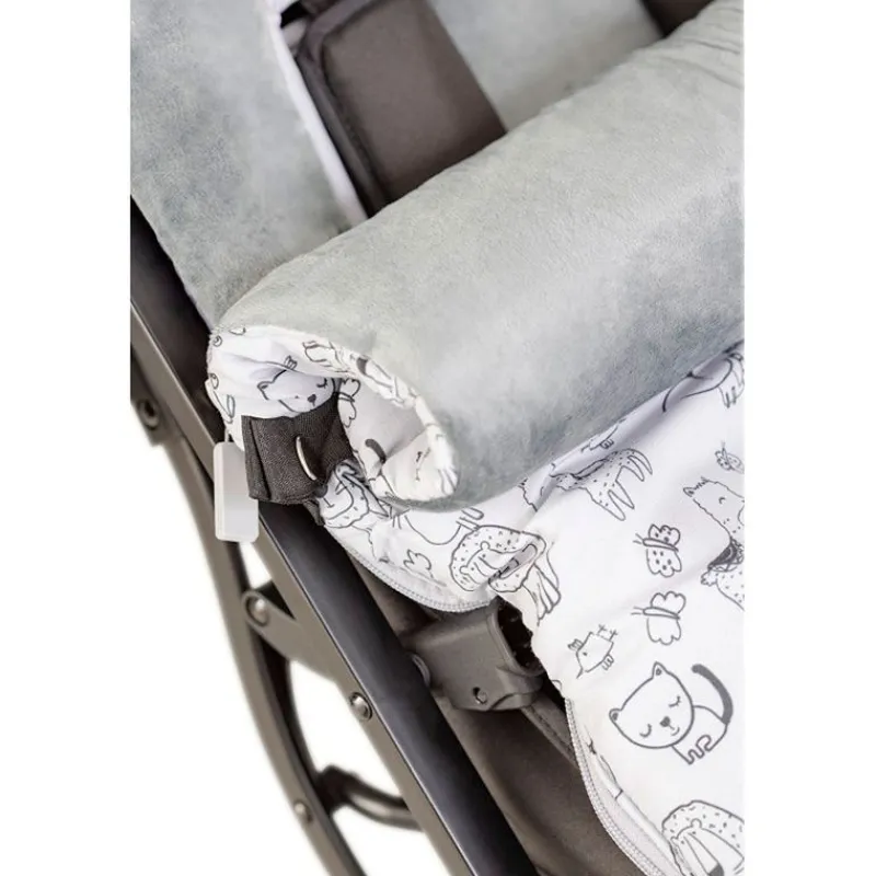 INTERBABY Sacos Y Colchonetas-Saco Polar Universal Silla Paseo Animalitos