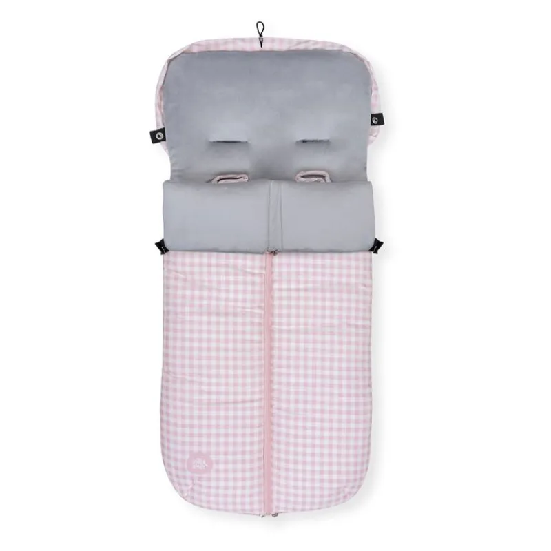 Saco Universal Silla Paseo Vichy Rosa*INTERBABY Hot