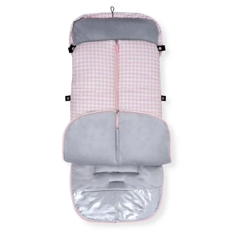 Saco Universal Silla Paseo Vichy Rosa*INTERBABY Hot