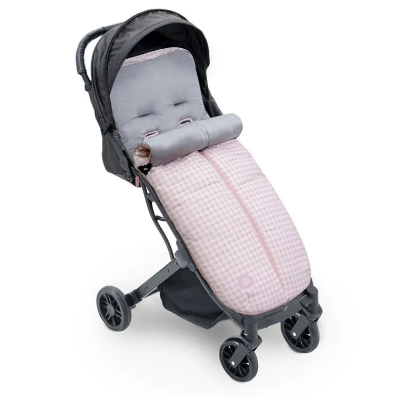 Saco Universal Silla Paseo Vichy Rosa*INTERBABY Hot