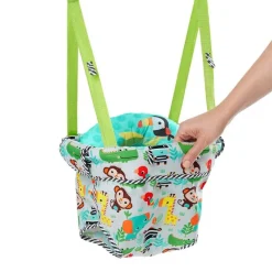 BRIGHT STARTS Columpios Para Bebés-Saltador Zig Zag Zebra