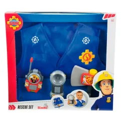 SIMBA Juegos Y Juguetes De Imitación-Sam Bombero Chaleco con Accesorios