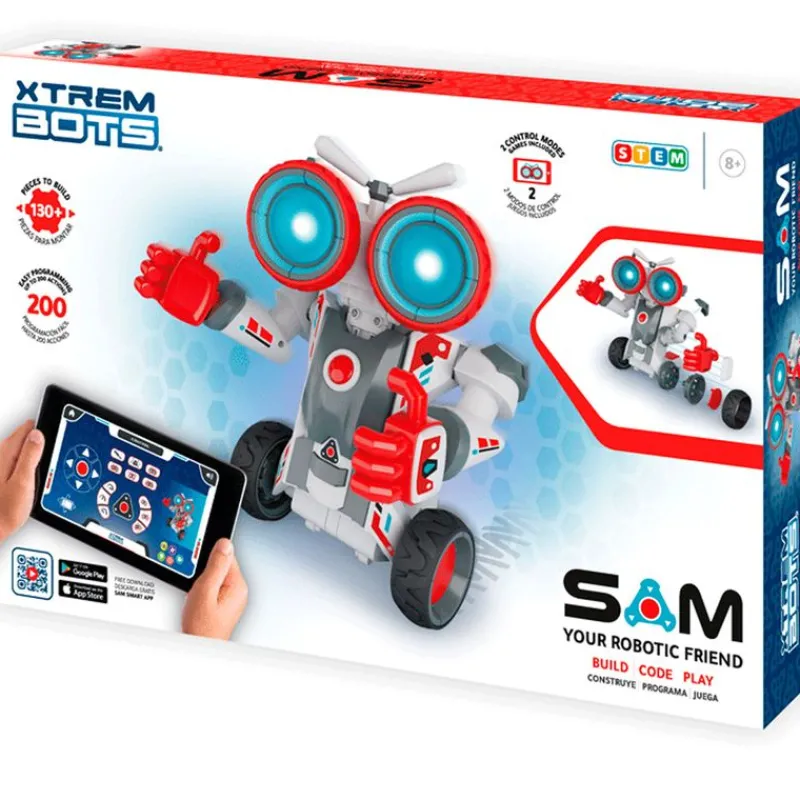 XTREM BOTS Robots-Sam Bot Tu Amigo Robótico