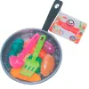 DRIM DISCOUNT Juegos Y Juguetes De Imitación-Sartén de Cocina con 10 Accesorios