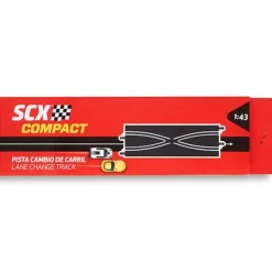 SCALEXTRIC COMPACT Pistas Slot-Pista cambio de Carril x2
