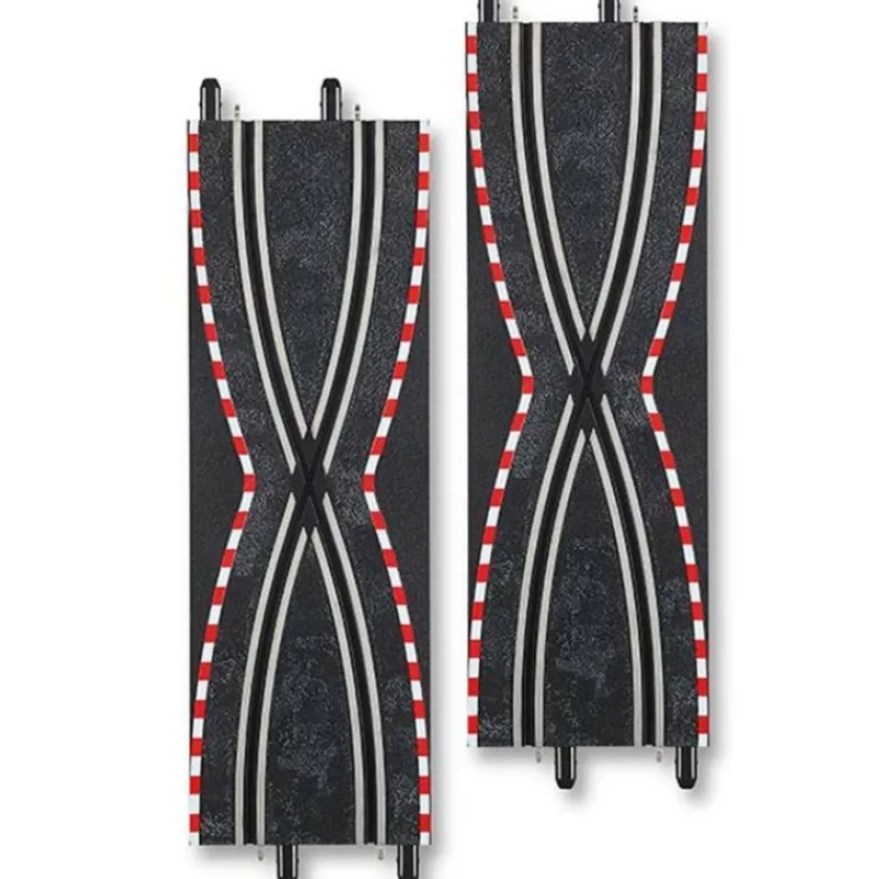 SCALEXTRIC COMPACT Pistas Slot-Pista cambio de Carril x2