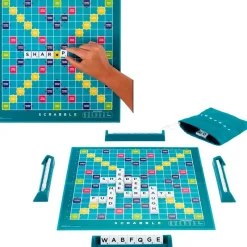MATTEL Juegos De Mesa-Scrabble Original 2 Juegos en 1