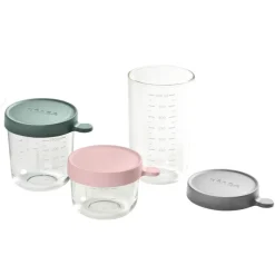 Set 3 botes cristal 150-250-400 ml surtido*BEABA Best