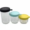 Set 3 Botes de Cristal 150-250-400 Ml*BEABA Clearance