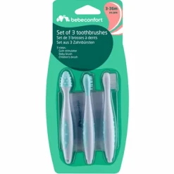 Set 3 cepillos de dientes*BEBE CONFORT New