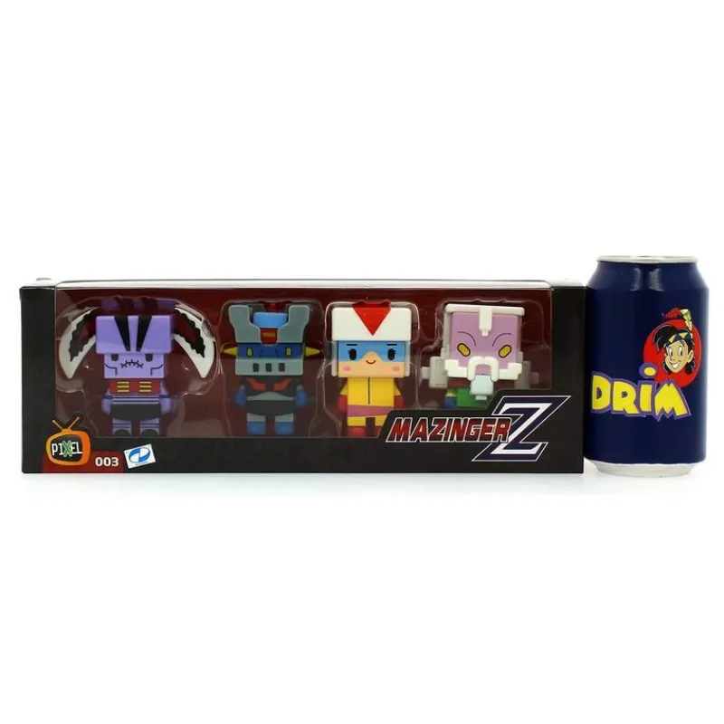 SD DISTRIBUCIONES Figuras Anime-Set 4 Figuras Mazinger Z 7cm