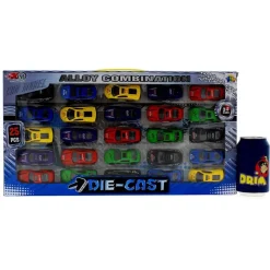 DRIM DISCOUNT Vehículos, Trenes Y Parkings-Set 25 Vehículos