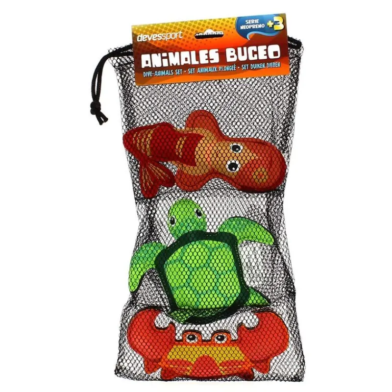 Set de 3 Animales de Buceo Surtido*DEVESSPORT Clearance