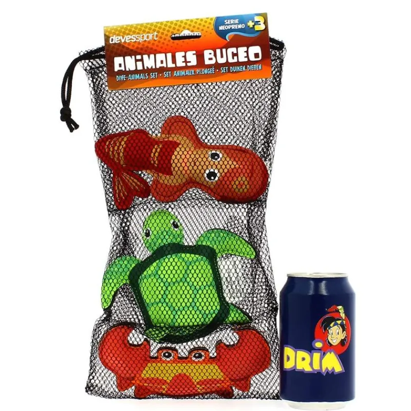 Set de 3 Animales de Buceo Surtido*DEVESSPORT Clearance