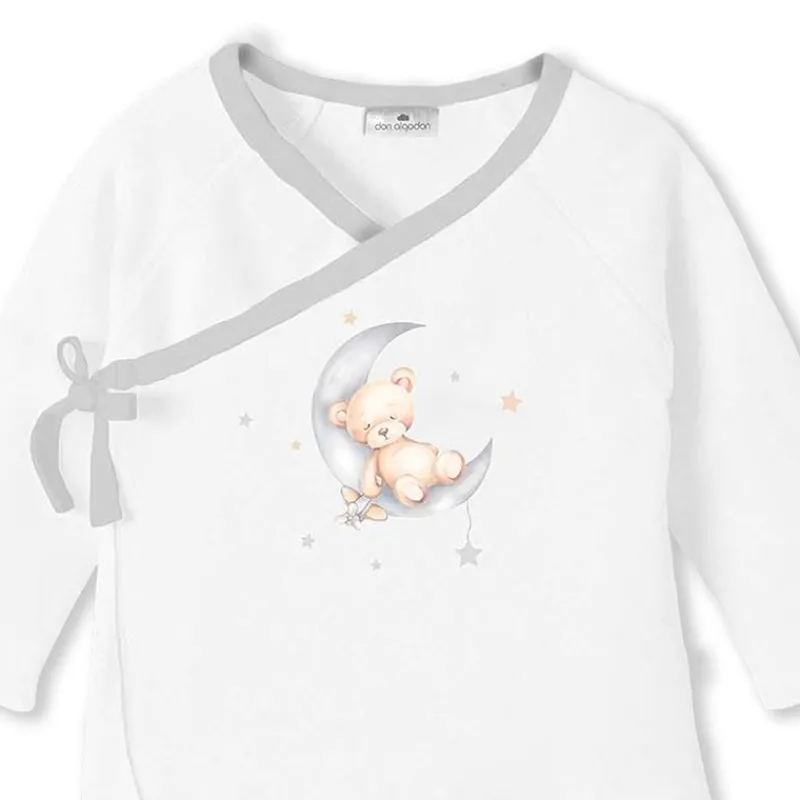 Set de 4 piezas de primera puesta ositos Gris*INTERBABY Sale