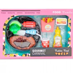 DRIM DISCOUNT Juegos Y Juguetes De Imitación-Set de Alimentos Barbacoa