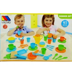 MOLTO Juegos Y Juguetes De Imitación-Set de Comida de 45 Piezas