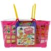 DRIM DISCOUNT Juegos Y Juguetes De Imitación-Set de Comida en Cesta 20 Piezas
