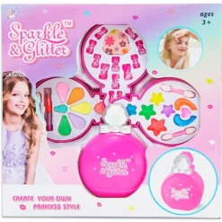 DRIM DISCOUNT Juegos Y Juguetes De Imitación-Set de Maquillaje 3 pisos